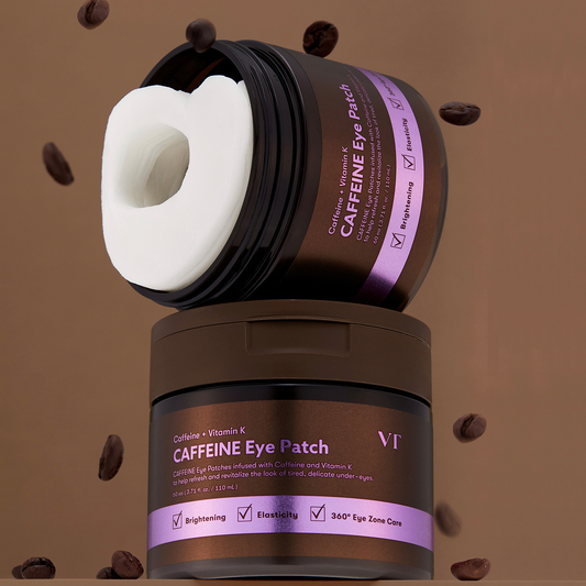 VT Cosmetics Caffeine Eye Patch 60ea Vitamin K Hydrogel Under Eye Care