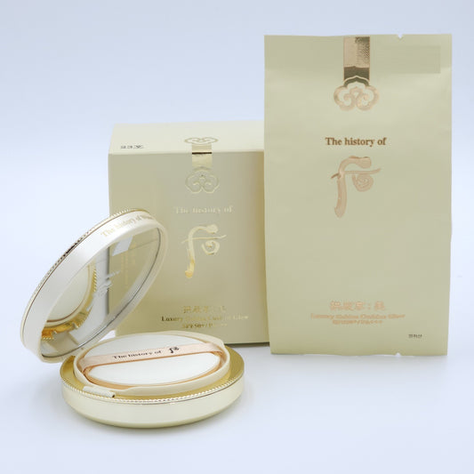 The History of Whoo Gongjinhyang Mi Luxury Golden Cushion Glow SPF50+ PA+++