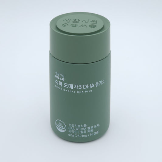 LG Vital Garden Super Omega 3 DHA Plus 750mg x 56 Capsule K-Beauty