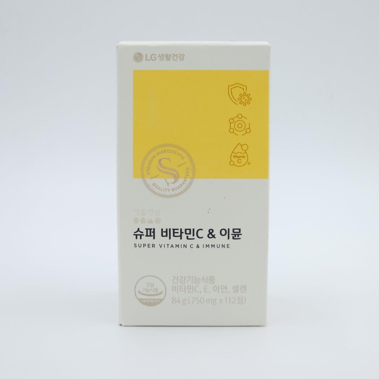 LG Vital Garden Super Vitamin C & Immune 750mg x 112 Tablet K-Beauty