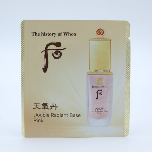 The history of Whoo Cheongidan Double Radiant Base Pink 1ml x 50pcs Tone Up Makeup Base
