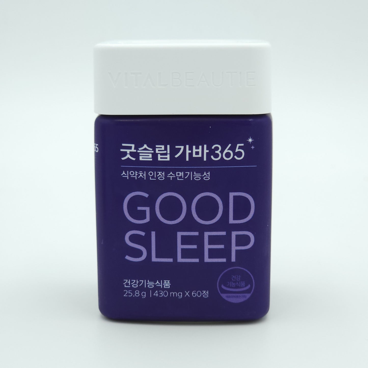 VITALBEAUTIE Good Sleep GABA 365 430mg x 60 Tablets K-Beauty
