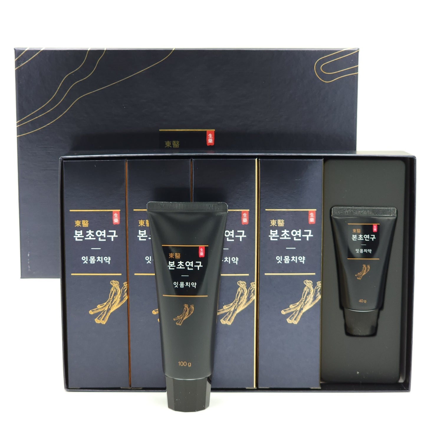 Amore Pacific Boncho Study Herbal Salty Gum Toothpaste 100g x 4ea + 40g K-Beauty