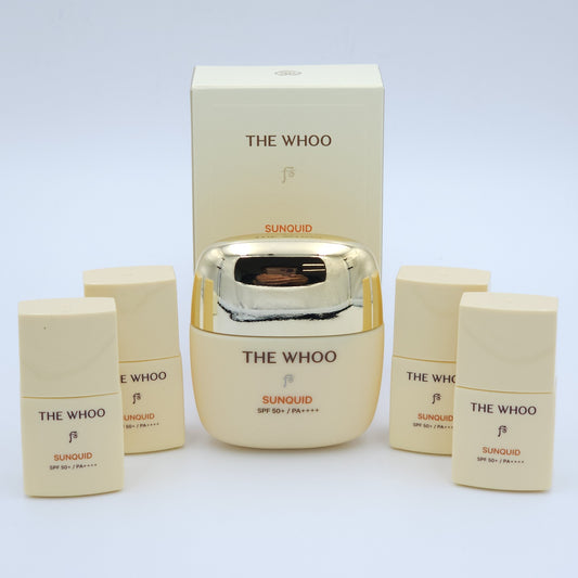 The history of Whoo Gongjinhyang Sunquid UV Protective Lotion Special Set 5 Item