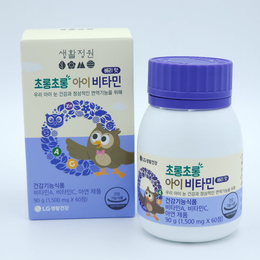 LG Life Garden Chorong Chorong Eye Vitamin 1500mg x 60 tablet K-Beauty