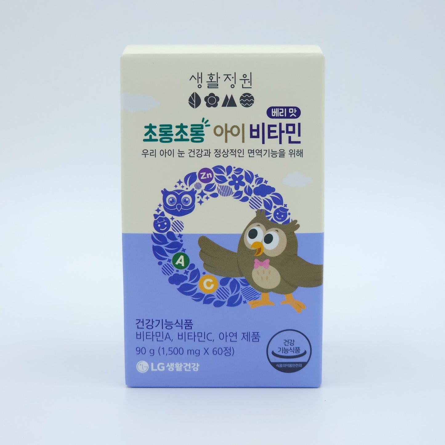 LG Life Garden Chorong Chorong Eye Vitamin 1500mg x 60 tablet K-Beauty