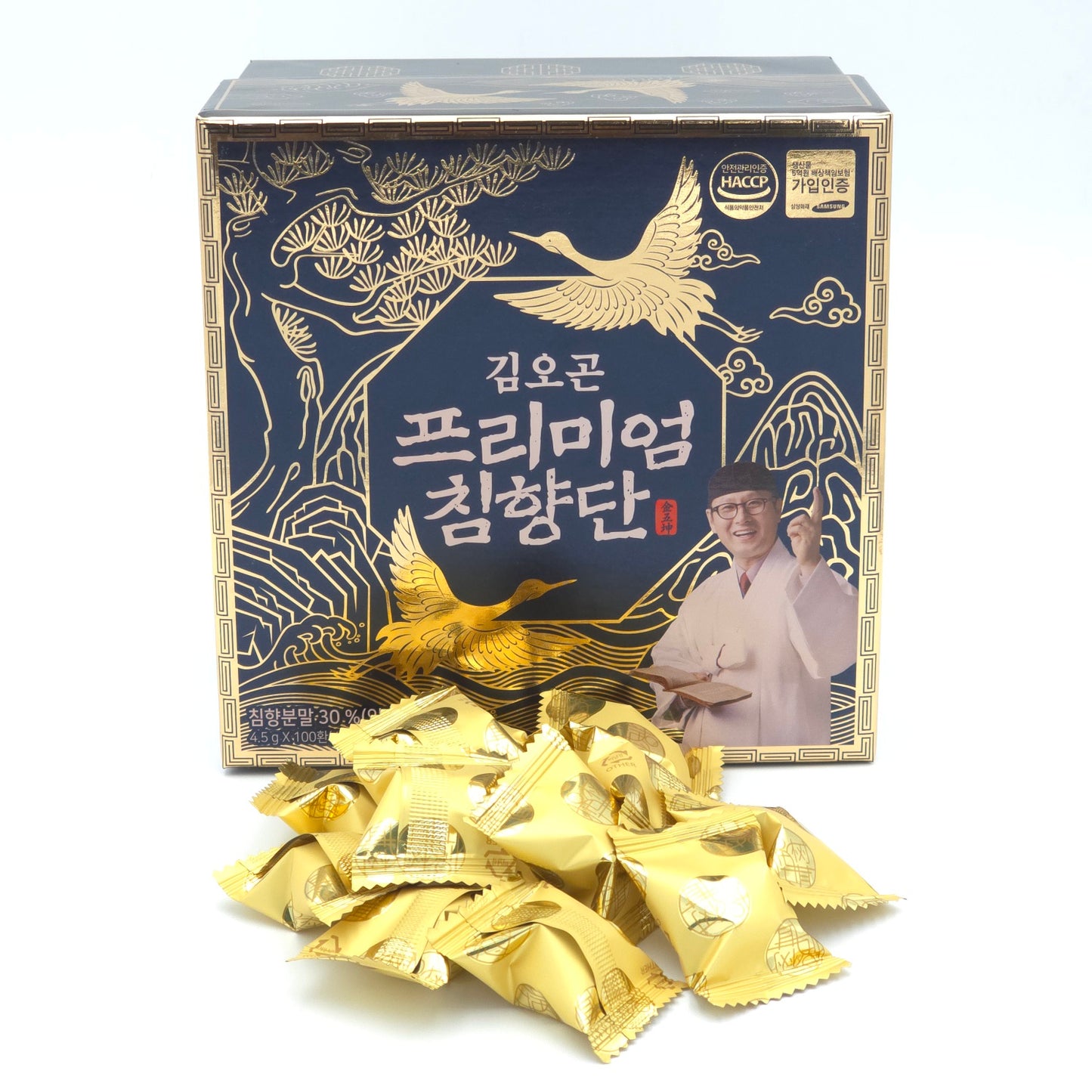 Kim Oh-gon Premium Chim Hyang Dan Agarwood Pill 4.5g x 100Pills K-Beauty