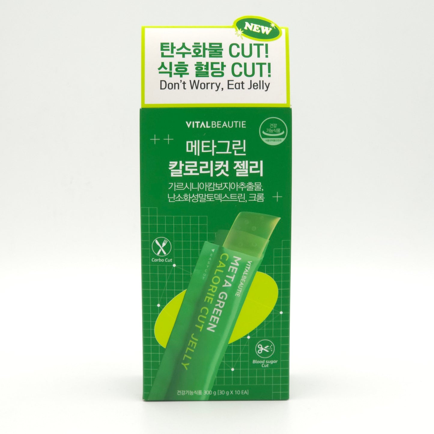 VITALBEAUTIE Meta Green Calorie Cut Jelly 30g x 10ea Healthy Diet K-Beauty