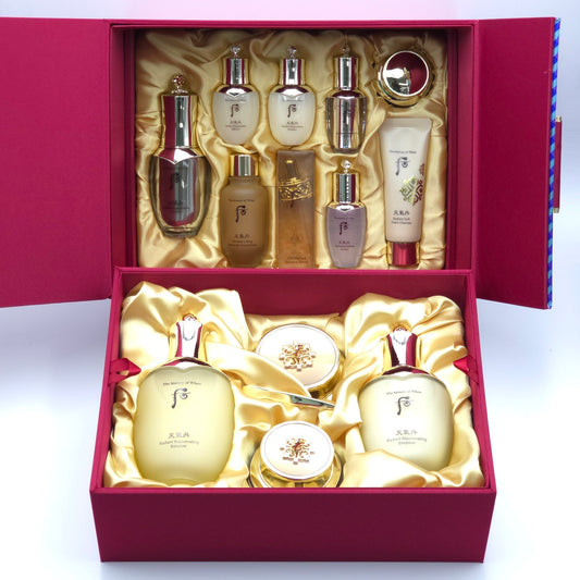 The history of Whoo Cheongidan 6pcs Special Set Luxury Anti-Aging Skincare Set