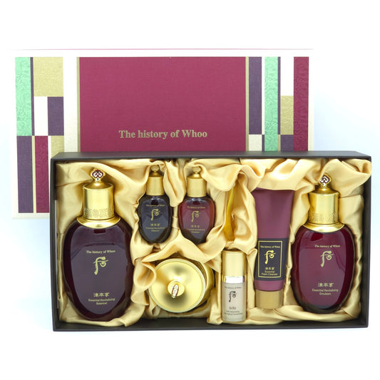 The history of Whoo Jinyulhyang Special 3pcs Set 7 Items Anti Aging Skincare