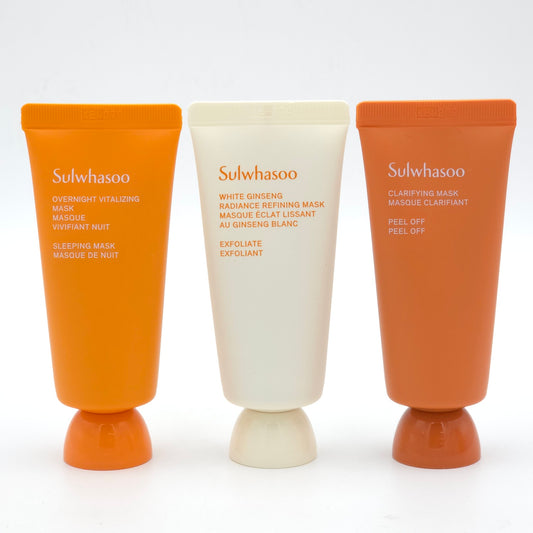 Sulwhasoo Mini Mask Kit 35ml x 3ea Sleeping Exfoliating Peel Off Set