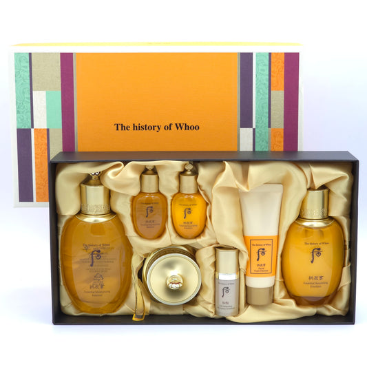 The history of Whoo Gongjinhyang Special 3pcs Set Hydrating Nourishing Skincare