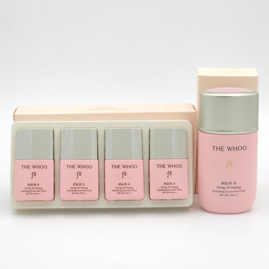 The history of Whoo Gongjinhyang Hydrating Sunscreen Fluid Special Set K-Beauty