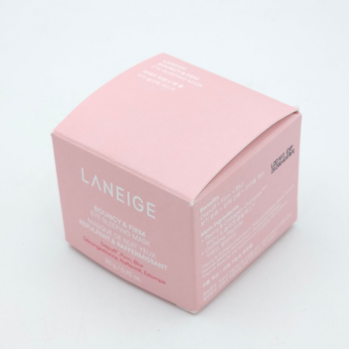 LANEIGE Bouncy & Firm Eye Sleeping Mask 20g Depuff Firm Blur K-Beauty