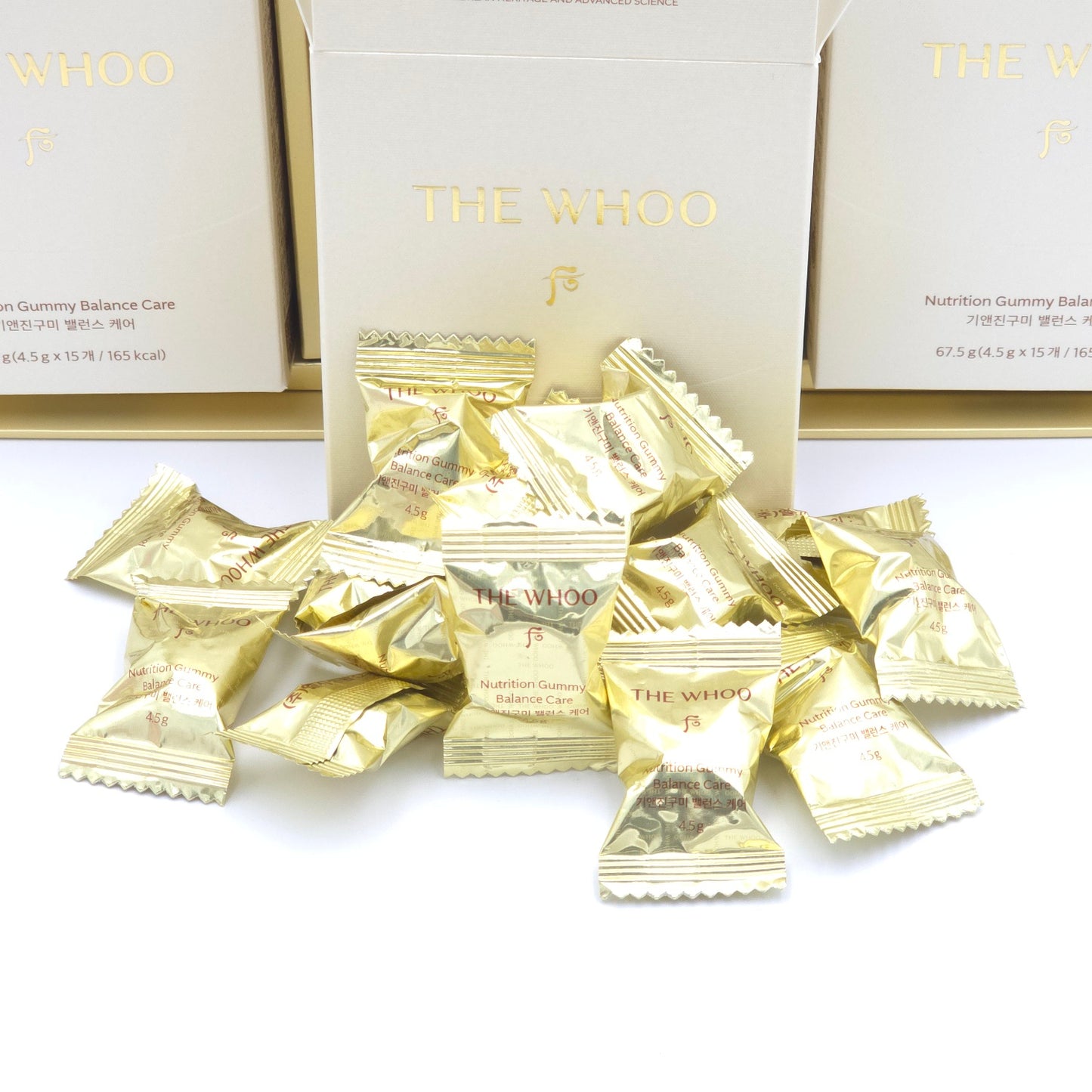 THE WHOO Nutrition Gummy Balance Care Set 202.5g (4.5g x 15ea) x 3 box K-Beauty