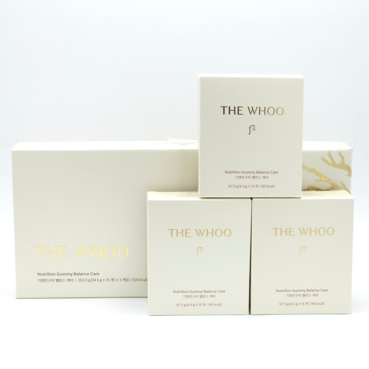 THE WHOO Nutrition Gummy Balance Care Set 202.5g (4.5g x 15ea) x 3 box K-Beauty
