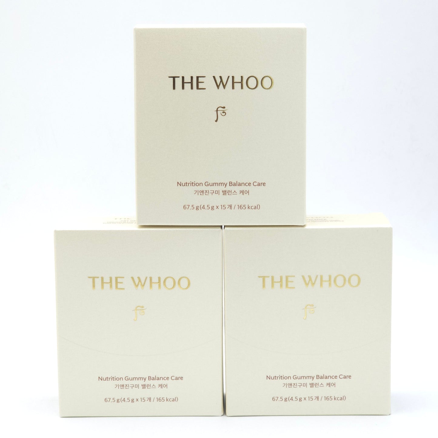 THE WHOO Nutrition Gummy Balance Care Set 202.5g (4.5g x 15ea) x 3 box K-Beauty