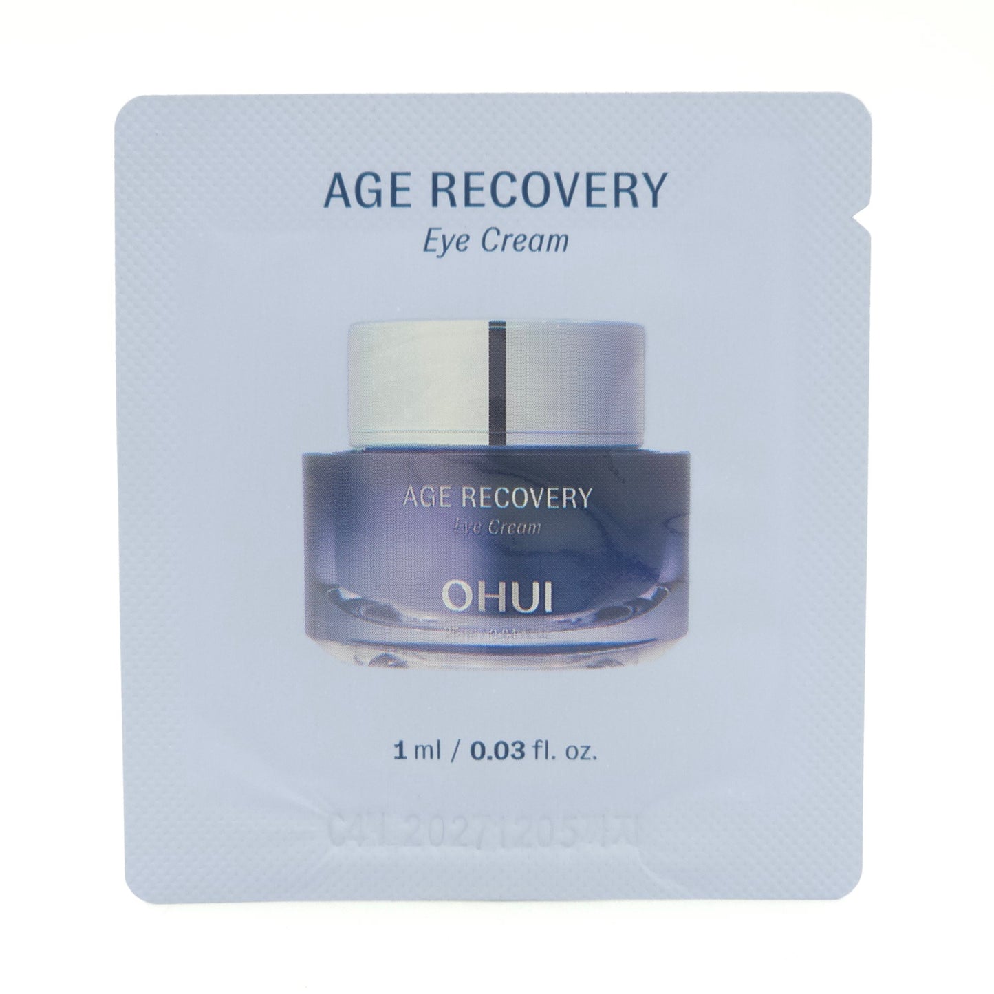 OHUI Age Recovery Eye Cream 1ml x 60pcs Hydrating Firming Eye Care