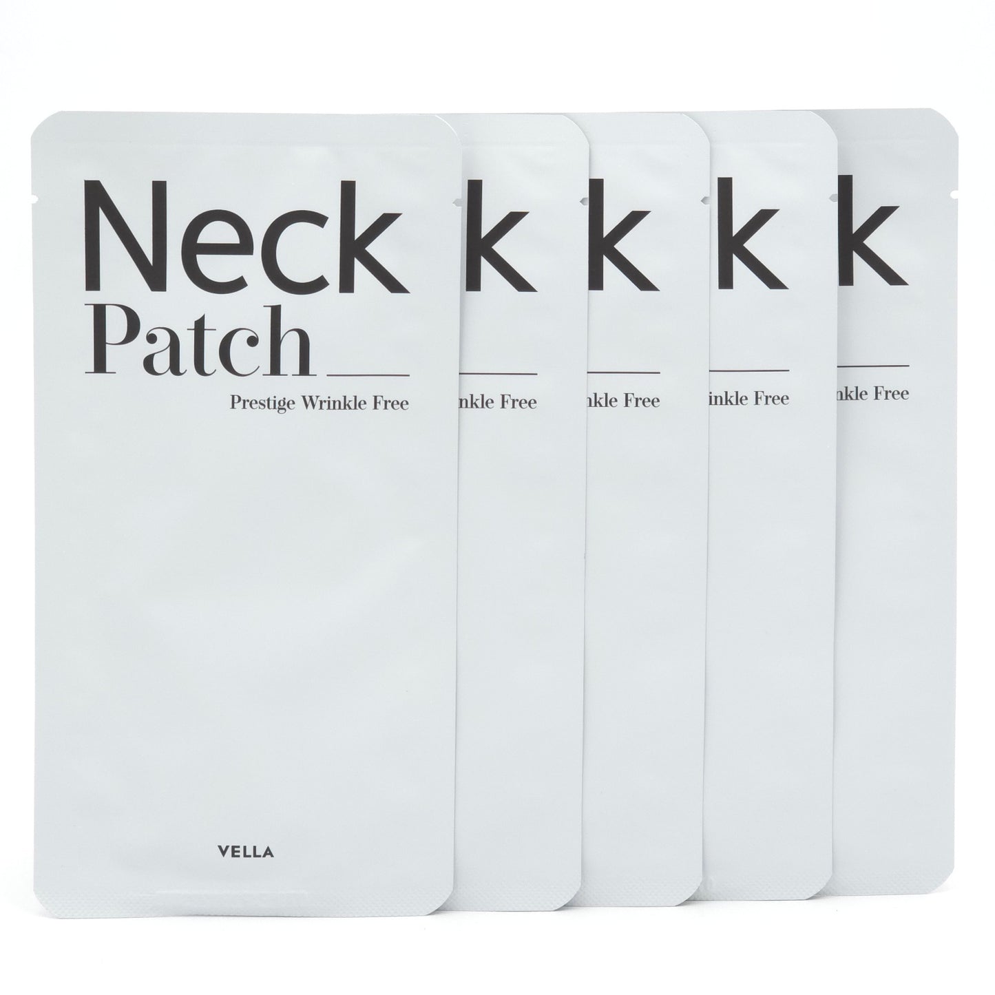 VELLA Neck Patch Prestige Wrinkle Free 9g x 5ea Elasticity Moisture K-Beauty