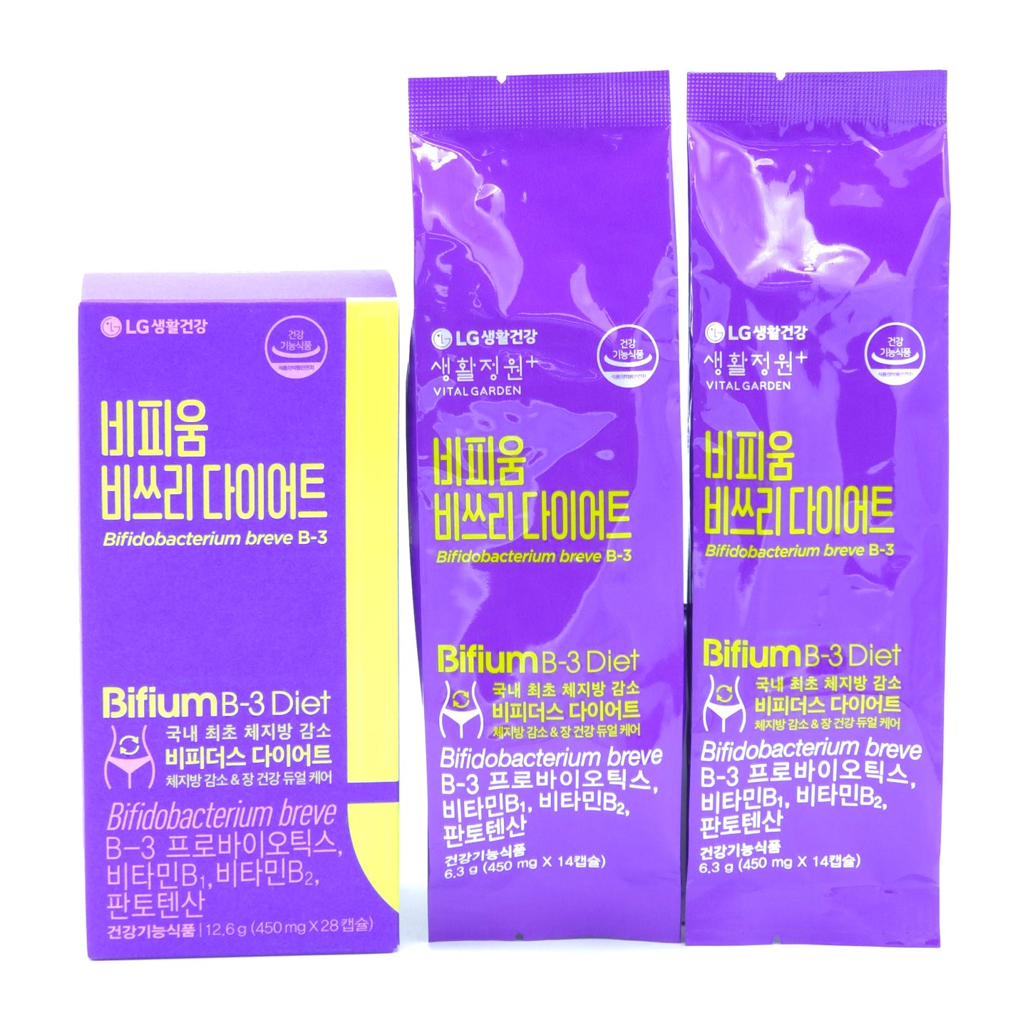 LG Life Garden Bifium B-3 Diet 450mg x 28 Capsule Body Fat K-Beauty