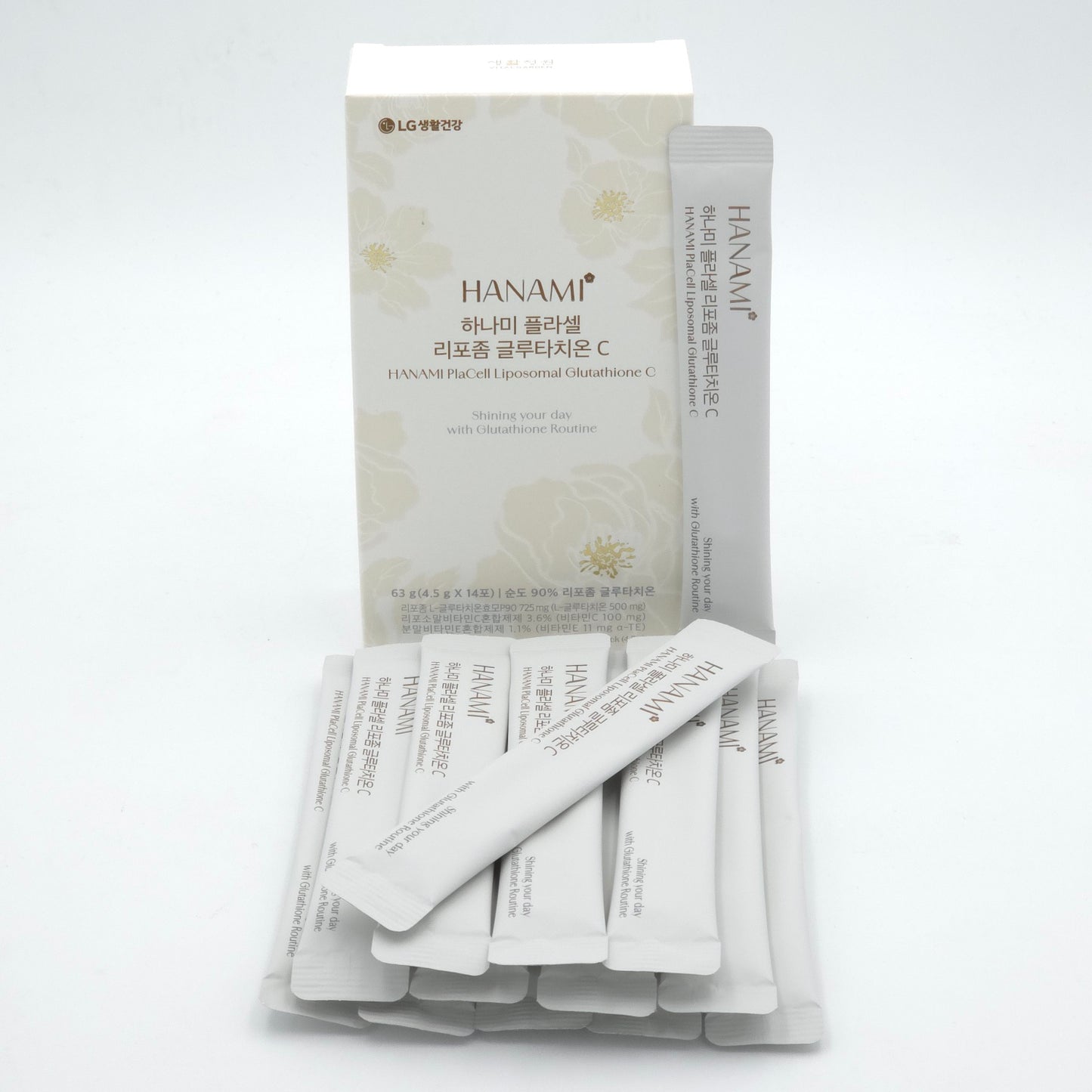 HANAMI PlaCell Liposomal Glutathione C 4.5g x 14pcs Brightening Shining Skin K-Beauty