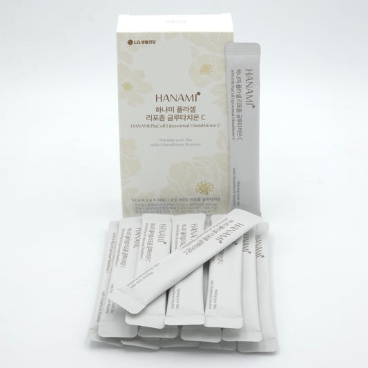 HANAMI PlaCell Liposomal Glutathione C 4.5g x 14 Sticks