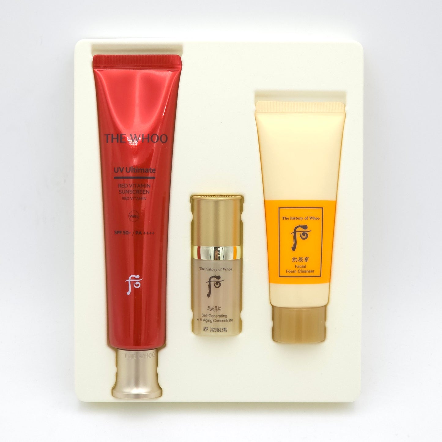 THE WHOO UV Ultimate Red Vitamin Sunscreen Special Set SPF50+ PA++++ K-Beauty