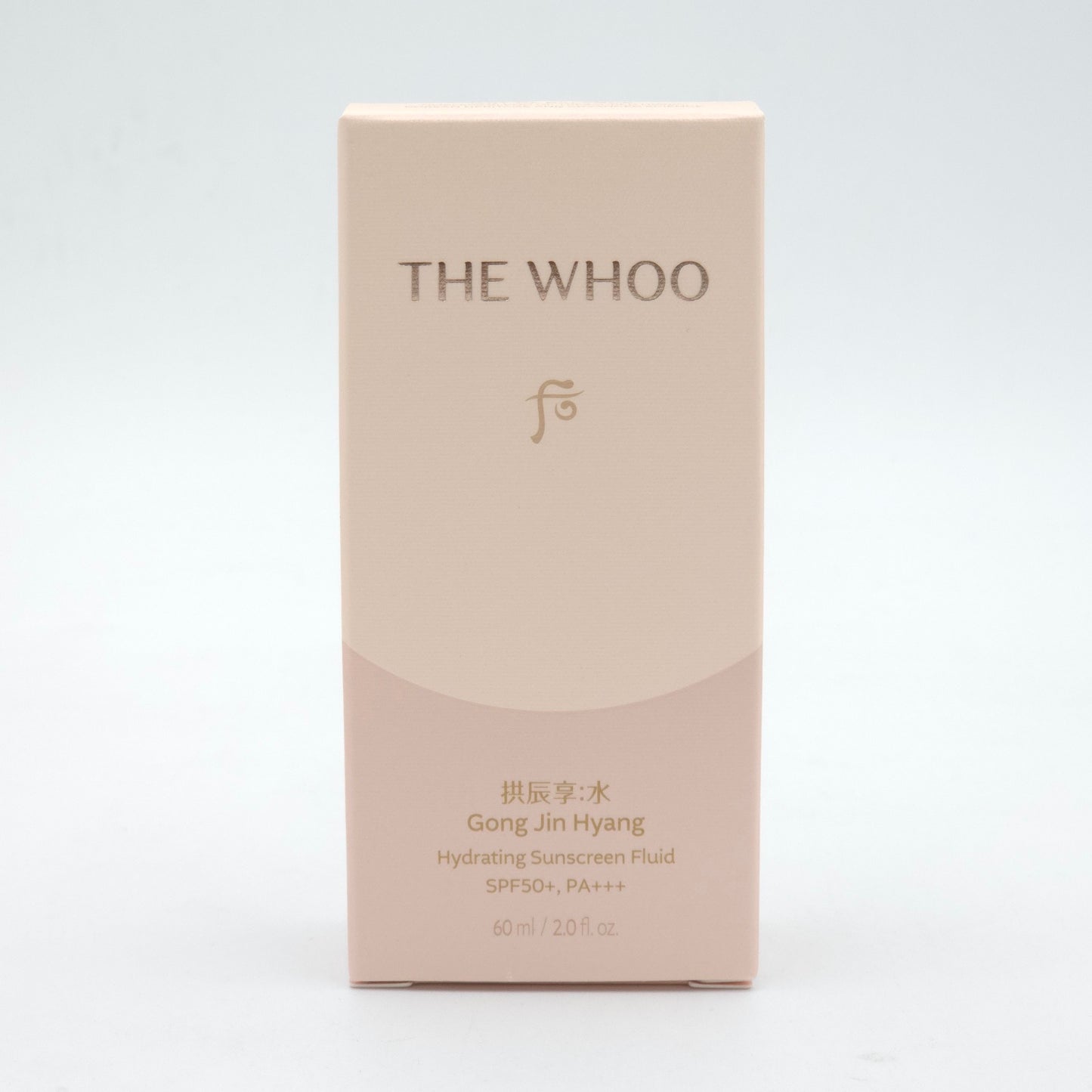 The Whoo Gong Jin Hyang Soo Hydrating Sunscreen Fluid 60ml SPF50+ PA+++ K-Beauty