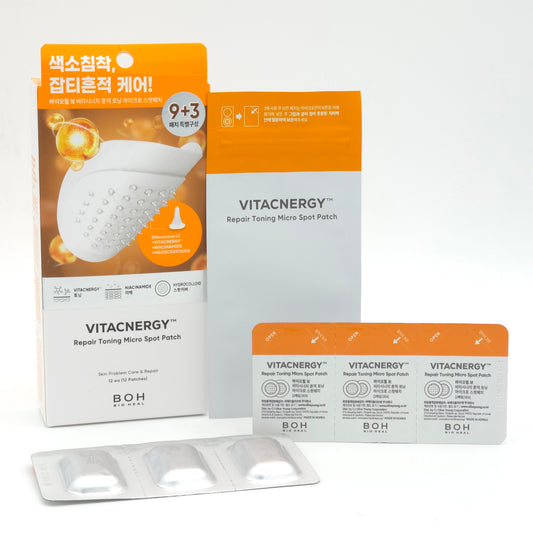 BIOHEAL BOH Vitacnergy Repair Toning Micro Spot Patch 12ea Spot Cover K-Beauty