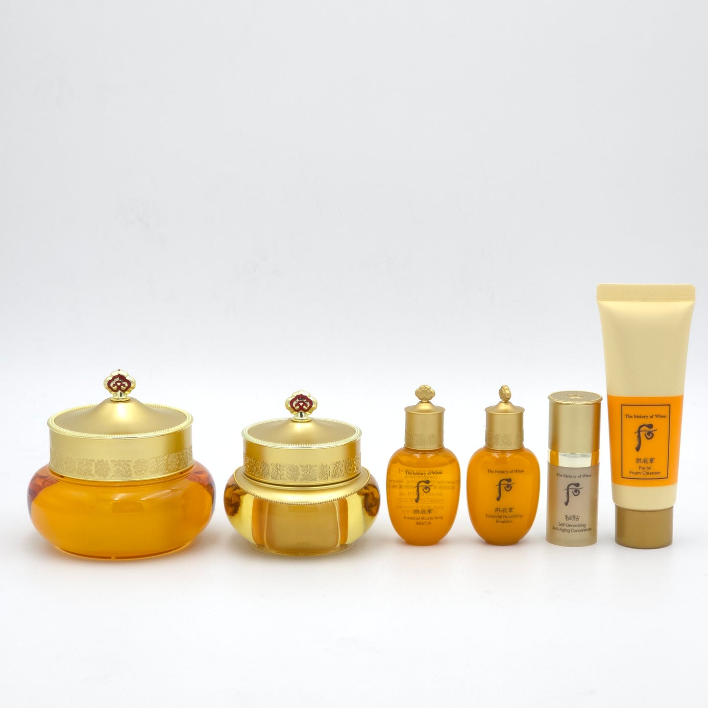 The history of Whoo Gongjinhyang Intensive Nutritive Cream Special Set 6 Items K-Beauty