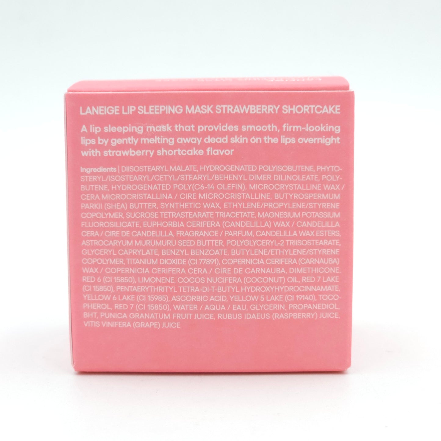 LANEIGE Lip Sleeping Mask Strawberry Shortcake 20g Smooth Moisture K-Beauty