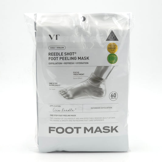 VT Reedle Shot Foot Peeling Mask 40ml x 5pcs