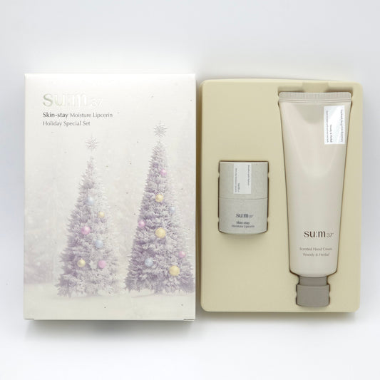 su:m37 Skin Stay Moisture Lipcerin Holiday Special Set
