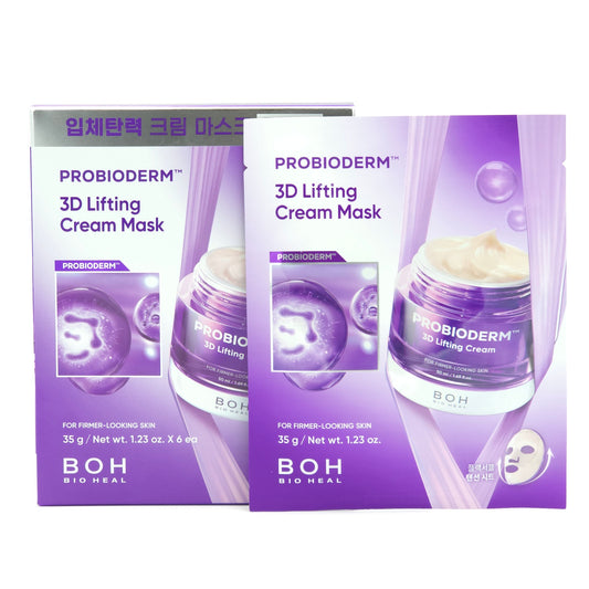 BIOHEAL BOH Probioderm 3D Lifting Cream Mask 35g x 6ea Elasticity K-Beauty