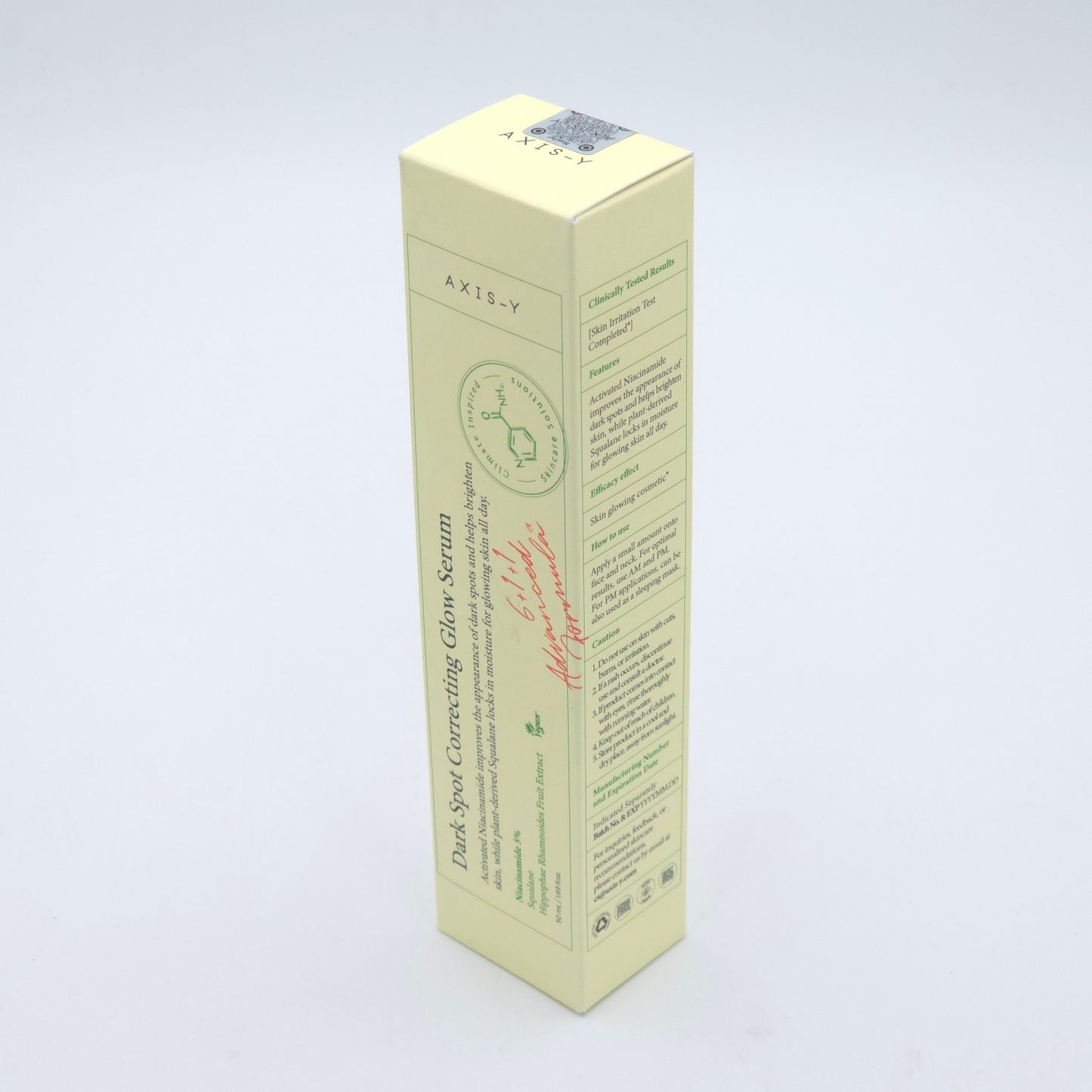 AXIS-Y Dark Spot Correcting Glow Serum 50ml Niacinamide Vegan Skincare