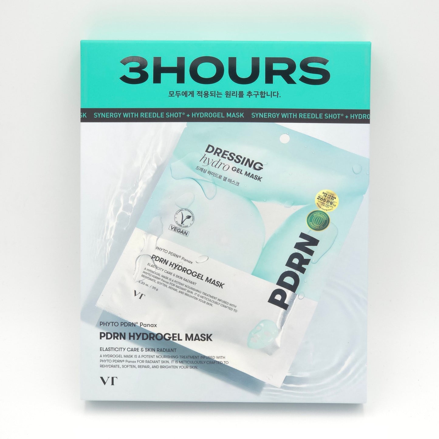 VT Cosmetics PDRN Dressing Hydro Gel Mask 35g x 4ea K-Beauty