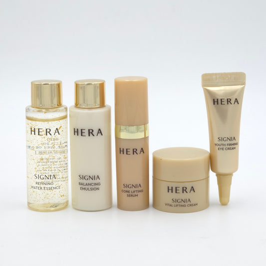 HERA SIGNIA Special Kit 5 Items Water Essence Emulsion Serum Eye Cream