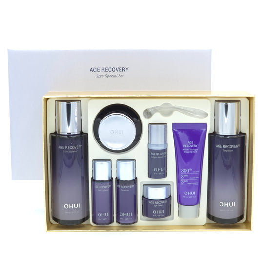O HUI Age Recovery 3pcs Special Set Premium Firming Skincare