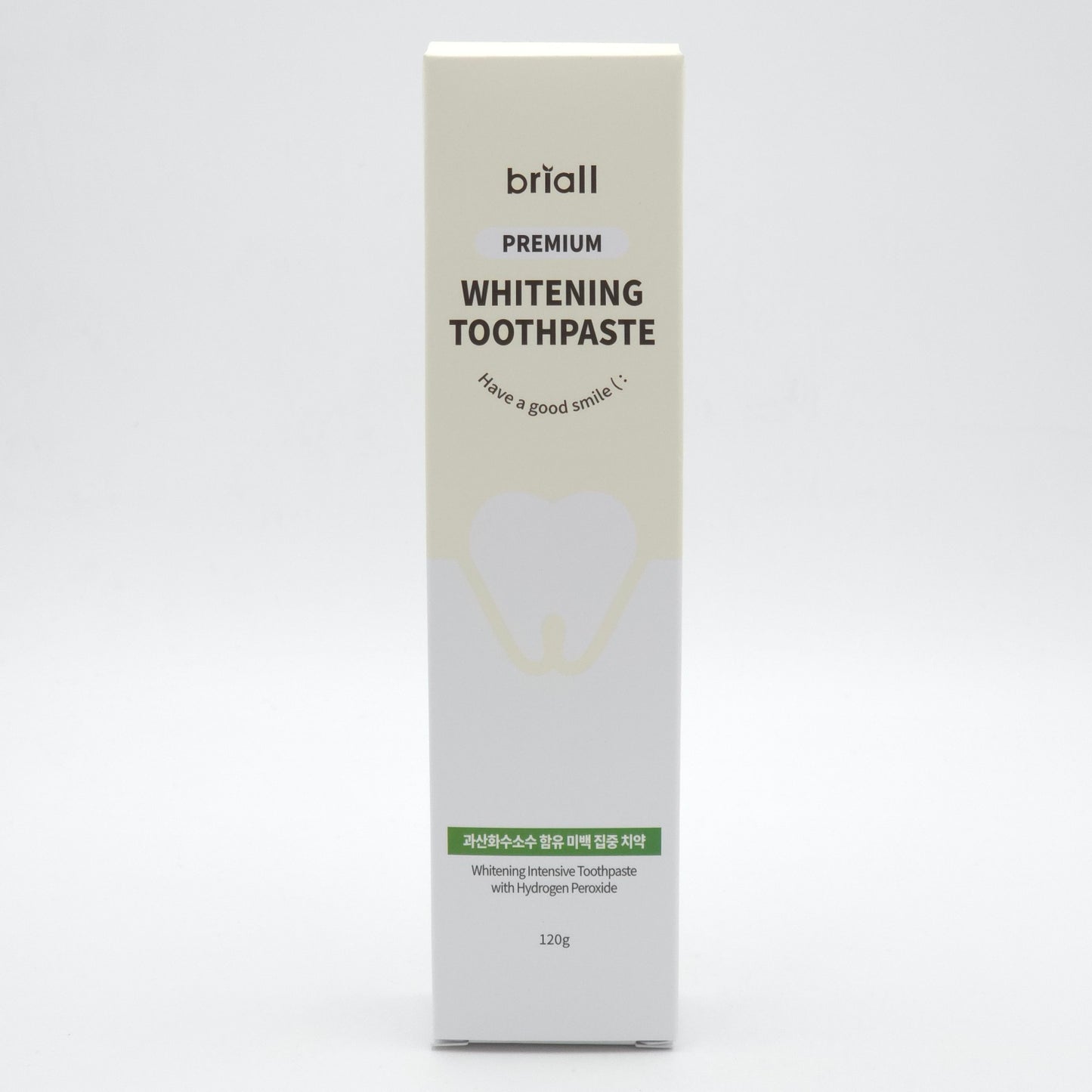 Briall Premium Whitening Toothpaste 120g x 2ea Fresh Breath Oral Care Mint Toothpaste