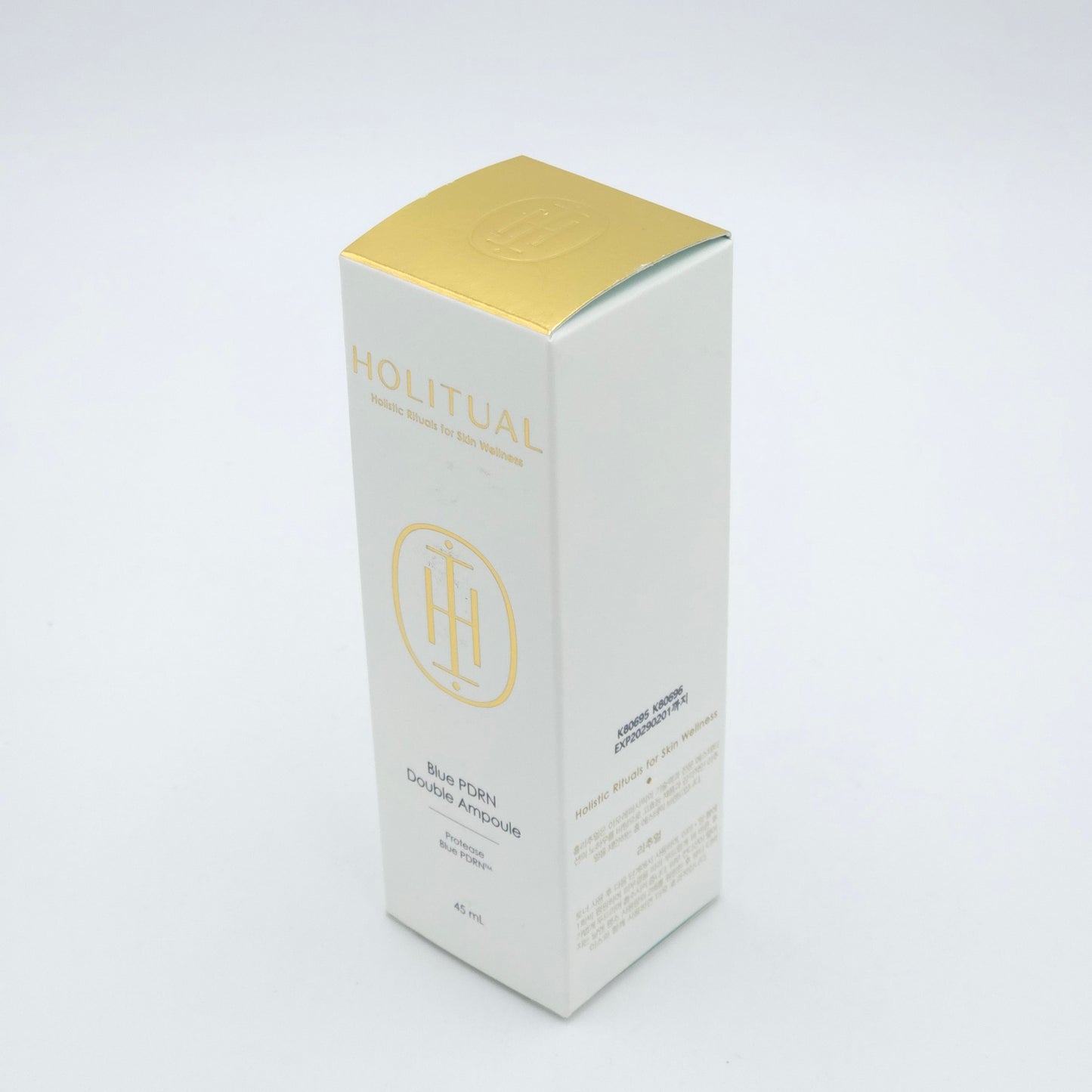 HOLITUAL Blue PDRN Double Ampoule 45ml Hydrating Elasticity Care Serum