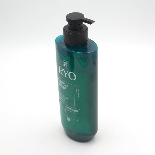 RYO Deep Cleansing Cooling Shampoo 592ml Hair Loss Care Oily Scalp