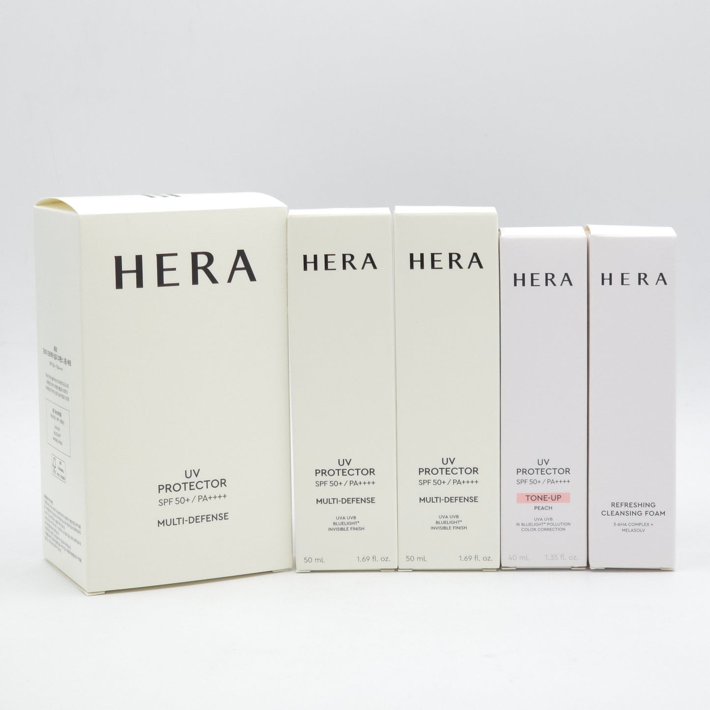 HERA UV Protector Multi Defense 2pcs Special Set 4 Items SPF50+ PA++++