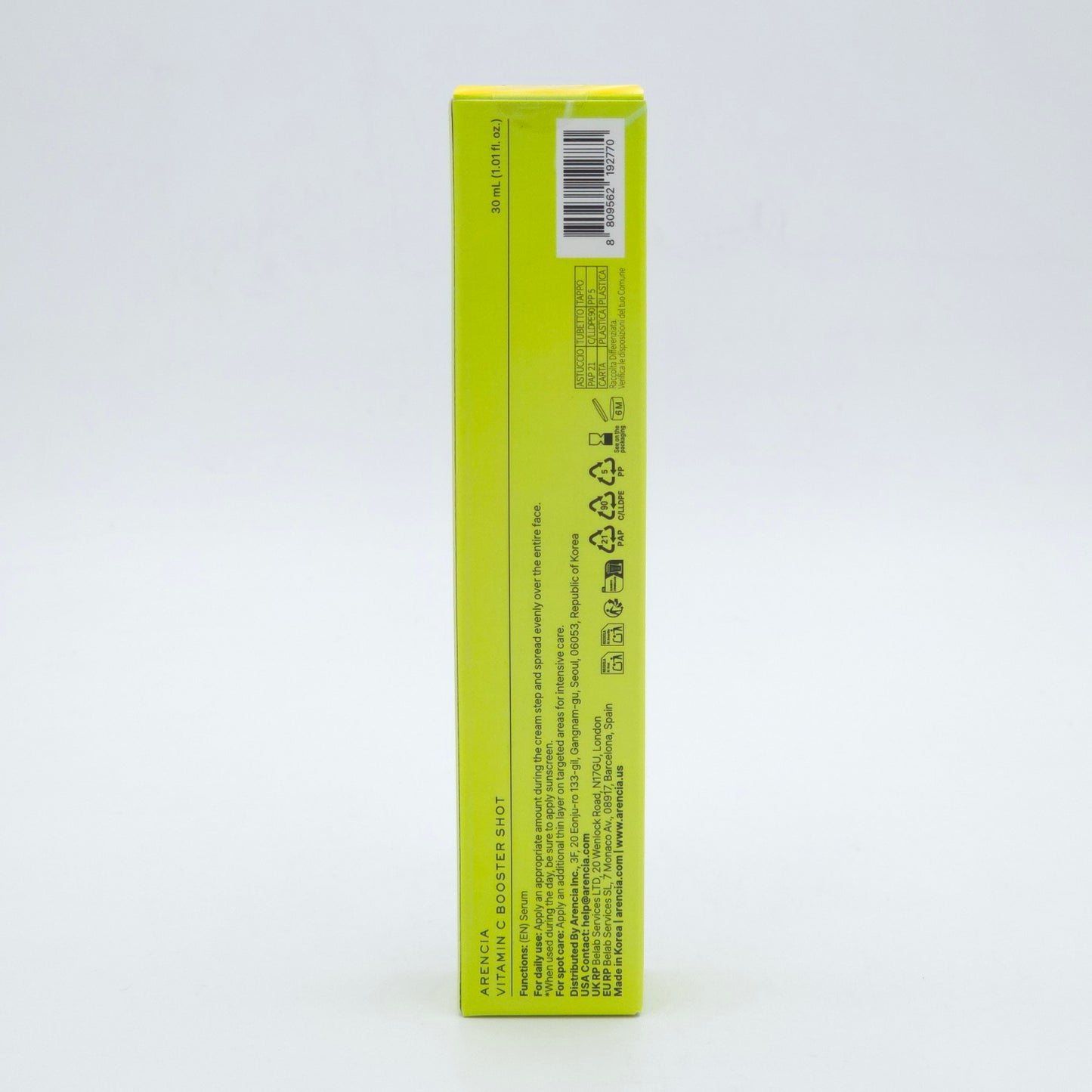 Arencia Vitamin C Booster Shot 30ml
