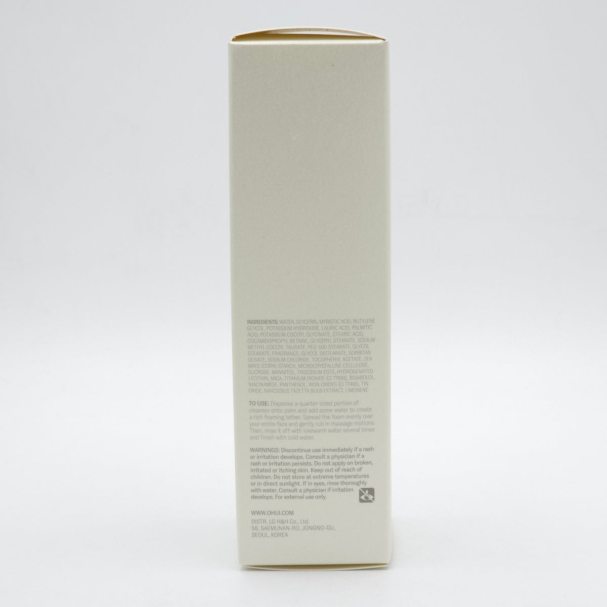 O HUI Extreme Bright Cleansing Foam 160ml