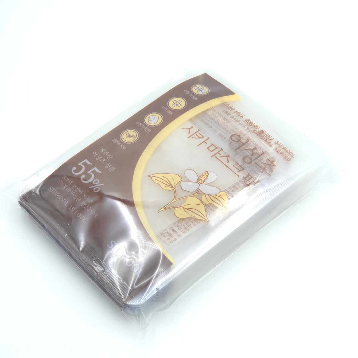 SIDMOOL Houttuynia Cordata Cica Mask Pack 22g x 10 Sheet