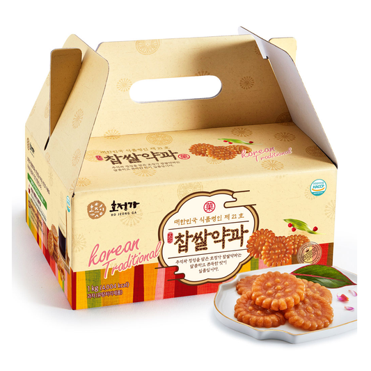 HOJEONGGA Glutinous Rice Yakgwa Korean Traditional Snack 1kg
