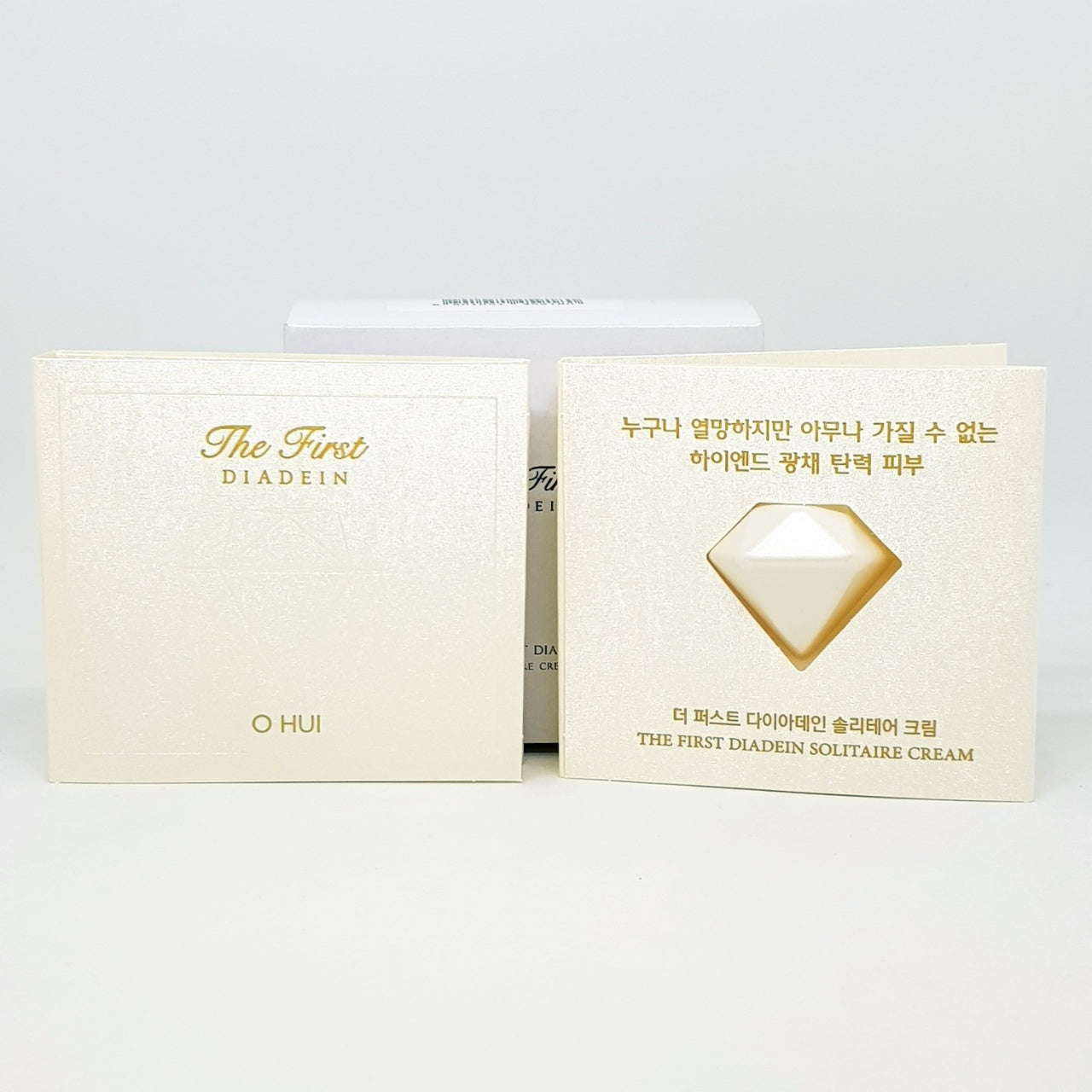 O HUI The First Diadein Solitaire Cream 1ml x 10pcs Luxury Glow Moisturizing