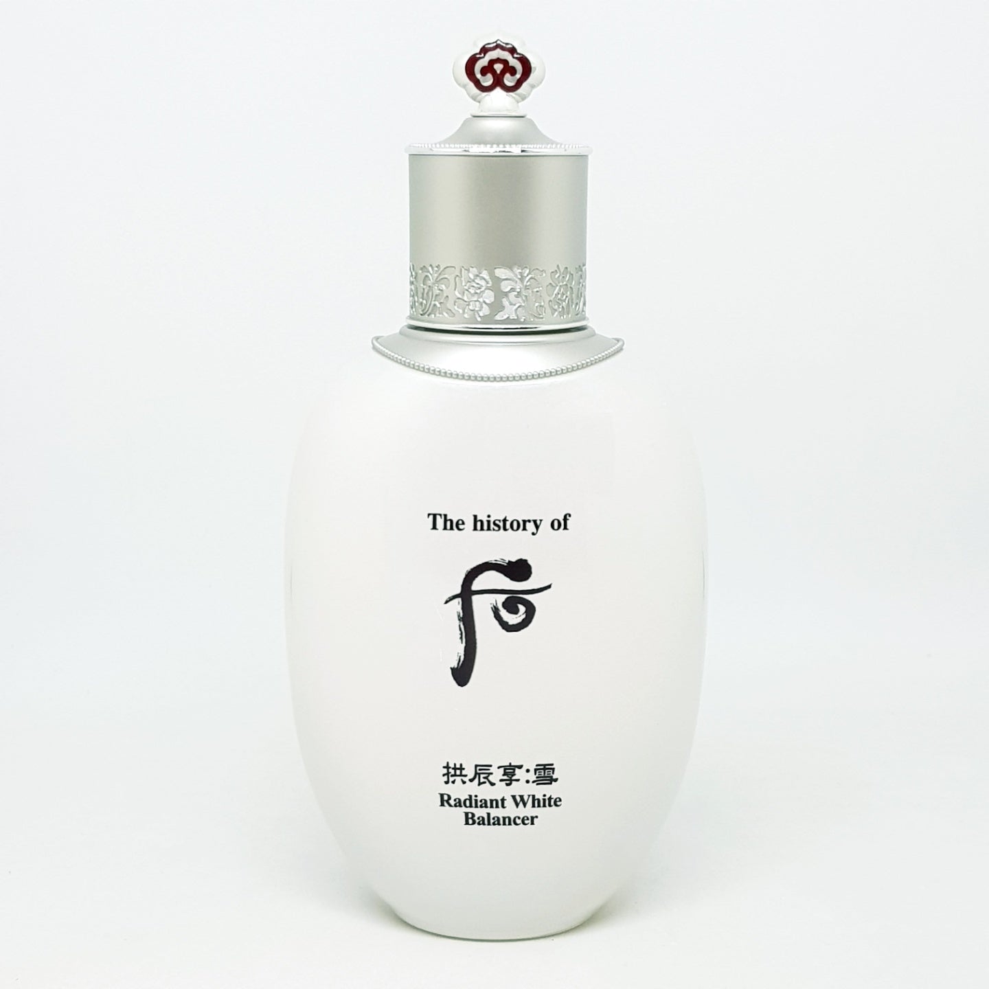 The history of Whoo Gongjinhyang Seol Radiant White Balancer 150ml