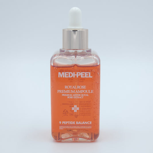 MEDI-PEEL Royal Rose Premium Ampoule 100ml Hydrating Peptide Rose Balance Serum