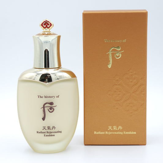 The history of Whoo Cheongidan Radiant Rejuvenating Emulsion 110ml Anti Aging Moisturizing Lotion